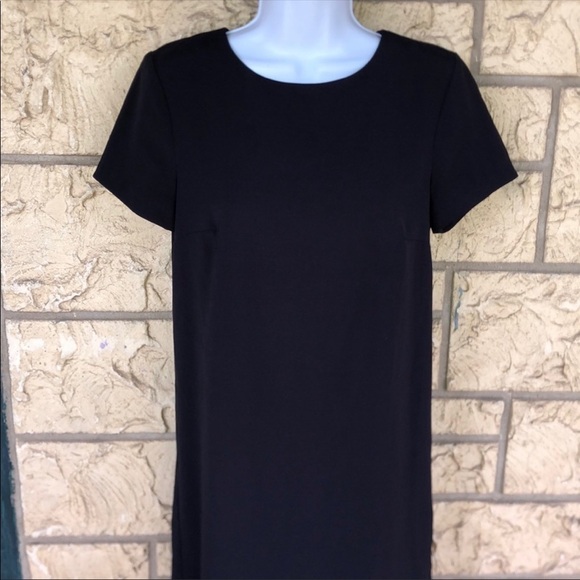 H & M Dark Navy Dress Straight Sexy Casual career Size 8 / Business casual - Picture 7 of 15